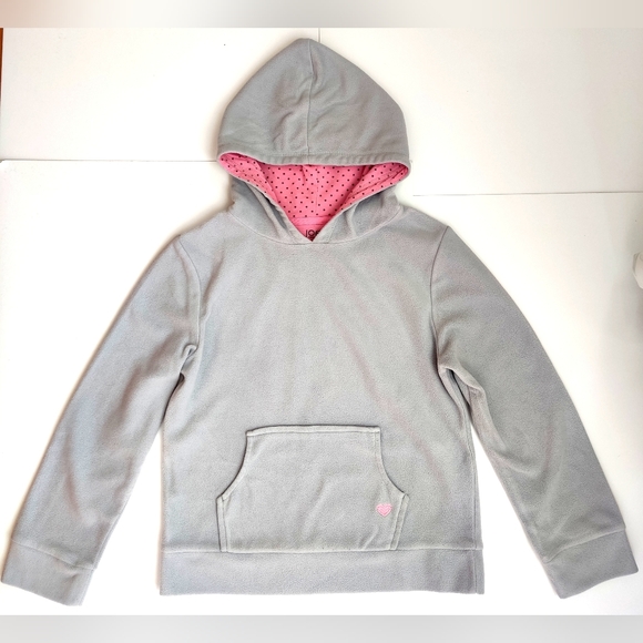 Joe Fresh Girls Fleece Hoodies Sweatshirt Crew Neck Long Sleeve Soft Pullover - Picture 1 of 7